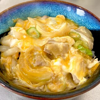 家庭で作る親子丼